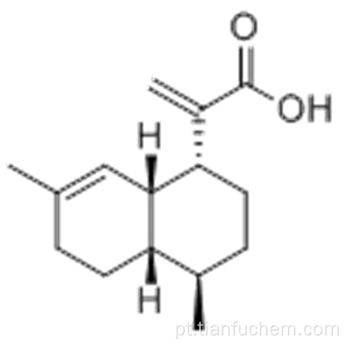 1-Naftalenoacético, 1,2,3,4,4a, 5,6,8a-octa-hidro-4,7-dimetil-a-metileno -, (57196203,1R, 4R, 4aS, 8aR) CAS 80286-58-4